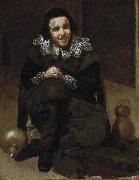 Diego Velazquez Jester Calabacillas oil painting on canvas